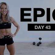 Day 43 Of EPIC QUADS And LOWER ABS WORKOUT With Dumbbells