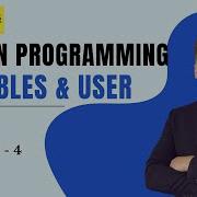 Python Programming Variables Naming Rules Display Output User Input Lecture 4