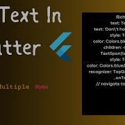 Mastering Rich Text In Flutter A Comprehensive Guide