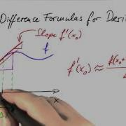 Central Difference Derivation Differential Equations In Action