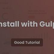 Install With Gulp Good Admin Dashboard Template