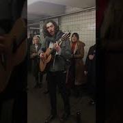 Hozier Work Song Pop Up Show In NYC Subway