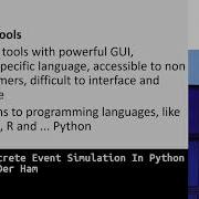 PyCon DE 2018 Salabim Discrete Event Simulation In Python Ruud Van Der Ham