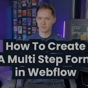 How To Create A Multi Step Form In Webflow WITHOUT Code