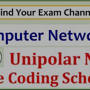 Line Coding Types Unipolar Non Return To Zero NRZ Technique Computer Networks Lecture 19