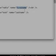 HTML Forms Closed Captioned Radio Buttons