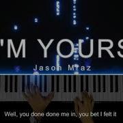 I M Yours Jason Mraz Melancholic Version Piano Cover By Angelo Magnaye