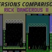 Rick Dangerous II Versions Comparison Amiga Atari ST MS DOS C64 And Much More