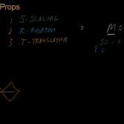 Math For Game Developers Prop Positioning TRS Matrices