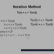 5 Lecture 5 Iteration Method