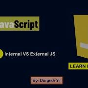 JavaScript Internal Vs External JS JavaScript For O Level Thesciencetop