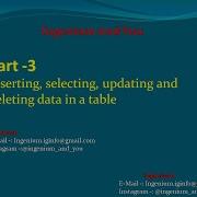 Working On Table In Sql Server Insert Select Update And Delete CRUD Operations
