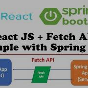 React JS Integration With Spring Boot Using Fetch API