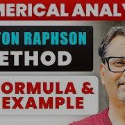 Newton Raphson Method Numerical Methods Formula Example