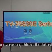Itc Intelligent Interactive Flat Panel TV 75830E For Education