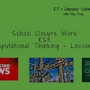 Computational Thinking Lesson 3