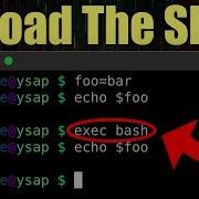 Use Exec In Bash As A Shortcut To Reload Your Shell