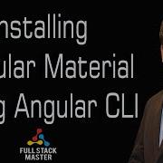 Installing Angular Material Using Angular CLI Tutorial 0009 07