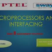 100 WEEK 8 MICROPROCESSORS AND INTERFACING ASSIGNMENT SOLUTION 100