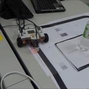 NXT Domabot Light Sensor Full Square Track Motion