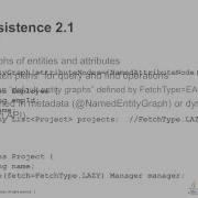 Java Persistence API 2 1