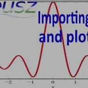 Importing Data From A File And Plotting In Veusz