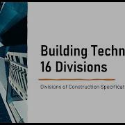 Building Technology 1 Lesson 1