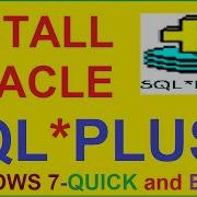 Oracle SQL Tutorial How To Install Oracle 10g Database SQL PLUS In Windows 7 Step By Step
