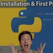 Install Python Run Your First Program Python Tutorial For Absolute Beginners Python Programming