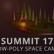 Summit 17 Low Poly Space Camp Cinema 4D