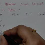 Arithmetic Operations With String In Python
