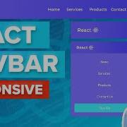 React Navbar Tutorial Beginner React JS Project