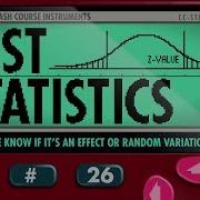 Test Statistics Crash Course Statistics 26