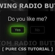 How To Create Custom Radio Buttons Using Html And CSS