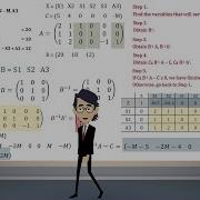 Matrix Form Of The Simplex Method