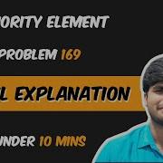 Majority Element Leetcode Problem 169 Tamil Explanation