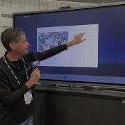 DSE 2024 MAXHUB Demos New XBoard V7 All In One Interactive Flat Panel