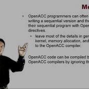 Heterogeneous Parallel Programming 7 5 Related Programming Models OpenACC