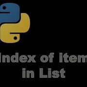 How To Find Index Of Item In List Python