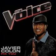 Javier Colon Fix You Studio Version The Voice 1