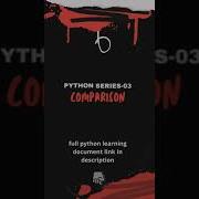 Comparison Operators In Python Python For Beginners Python Full Course 03