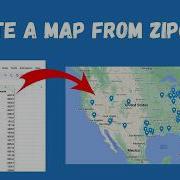 How To Create A Map From Zip Codes Using Google Sheets And Google Maps