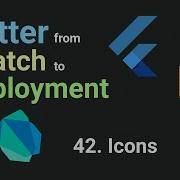 Free Flutter Course From Scratch To Employment Lesson 42 Icons Flutter Tutorial