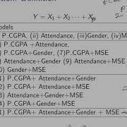 Model Selection