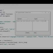 Languages Translator With Python Python Tips