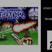 Blazing Thunder Atari ST Gameplay 1521