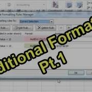 Excel 2010 Tutorial For Beginners 8 Conditional Formatting Pt 1 Microsoft Excel