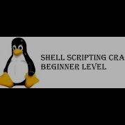 Shell Scripting Crash Course Beginner Level Part 1