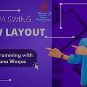 7 FlowLayout Менеджер компоновки Java Swing Мастер класс Программирование с Rana Waqas