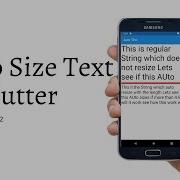 Flutter Auto Size Text Package Exploring Packages EP12
